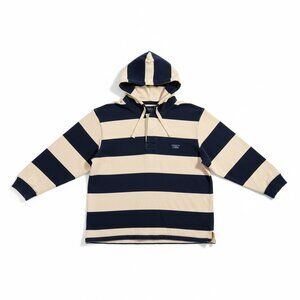 L.L. Bean Rugby Stripe Hoodie
